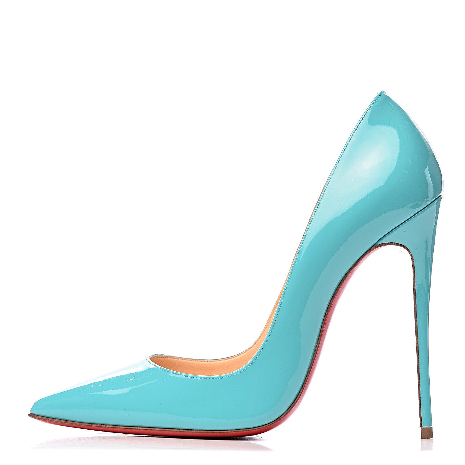 Christian Louboutin Patent So Kate 120 Pumps 37 Pacific 1 of 15
