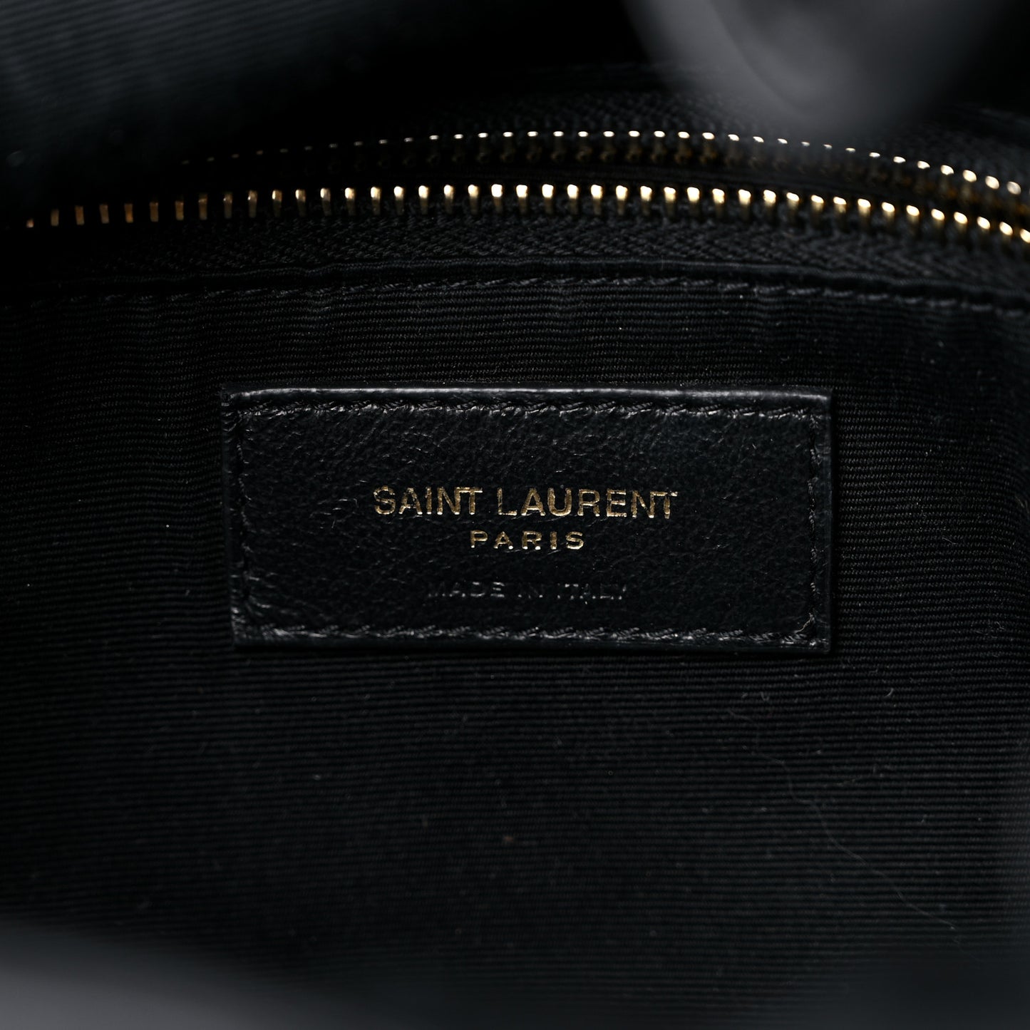 Lambskin Matelasse Monogram Joe Backpack Black