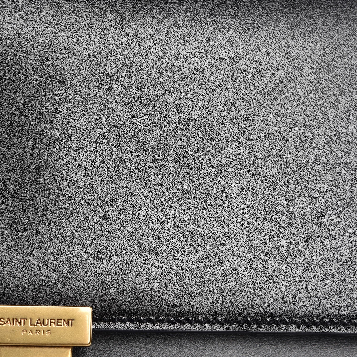 Saint Laurent Smooth Calfskin Large High School Satchel Black 9 of 11