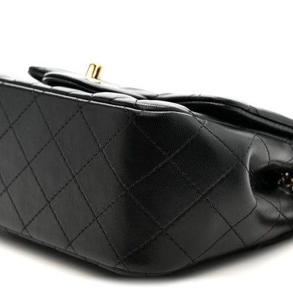 Chanel Lambskin Quilted Mini Square Flap Black 18 of 21