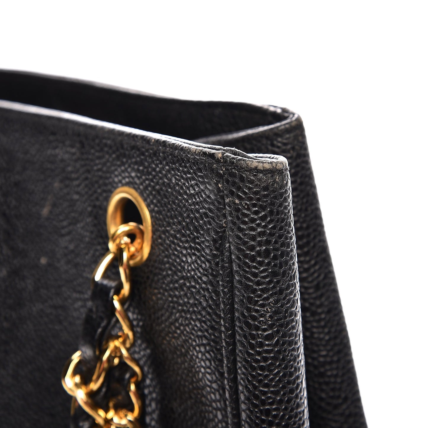 Caviar Shoulder Bag Black