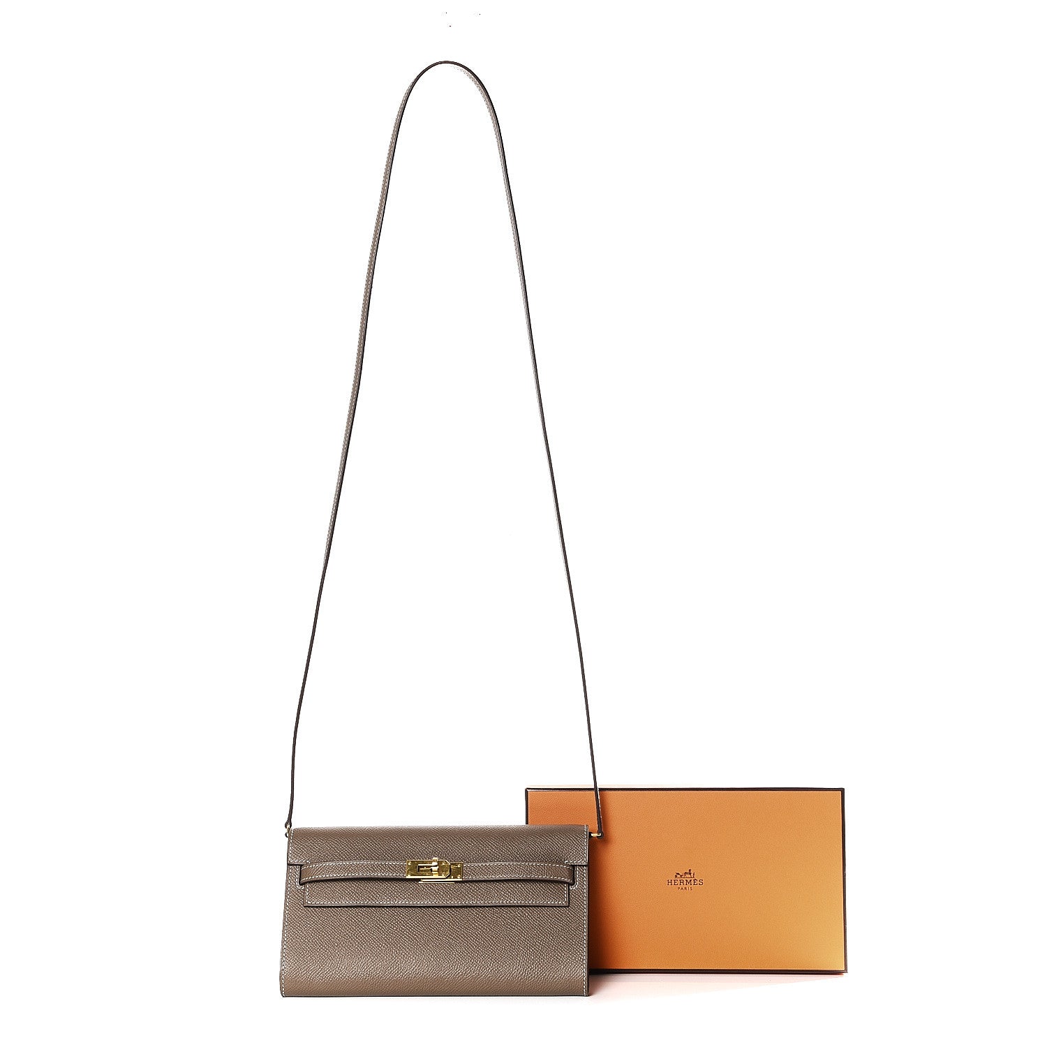 Hermes Epsom Kelly Wallet To Go Etoupe 10 of 10