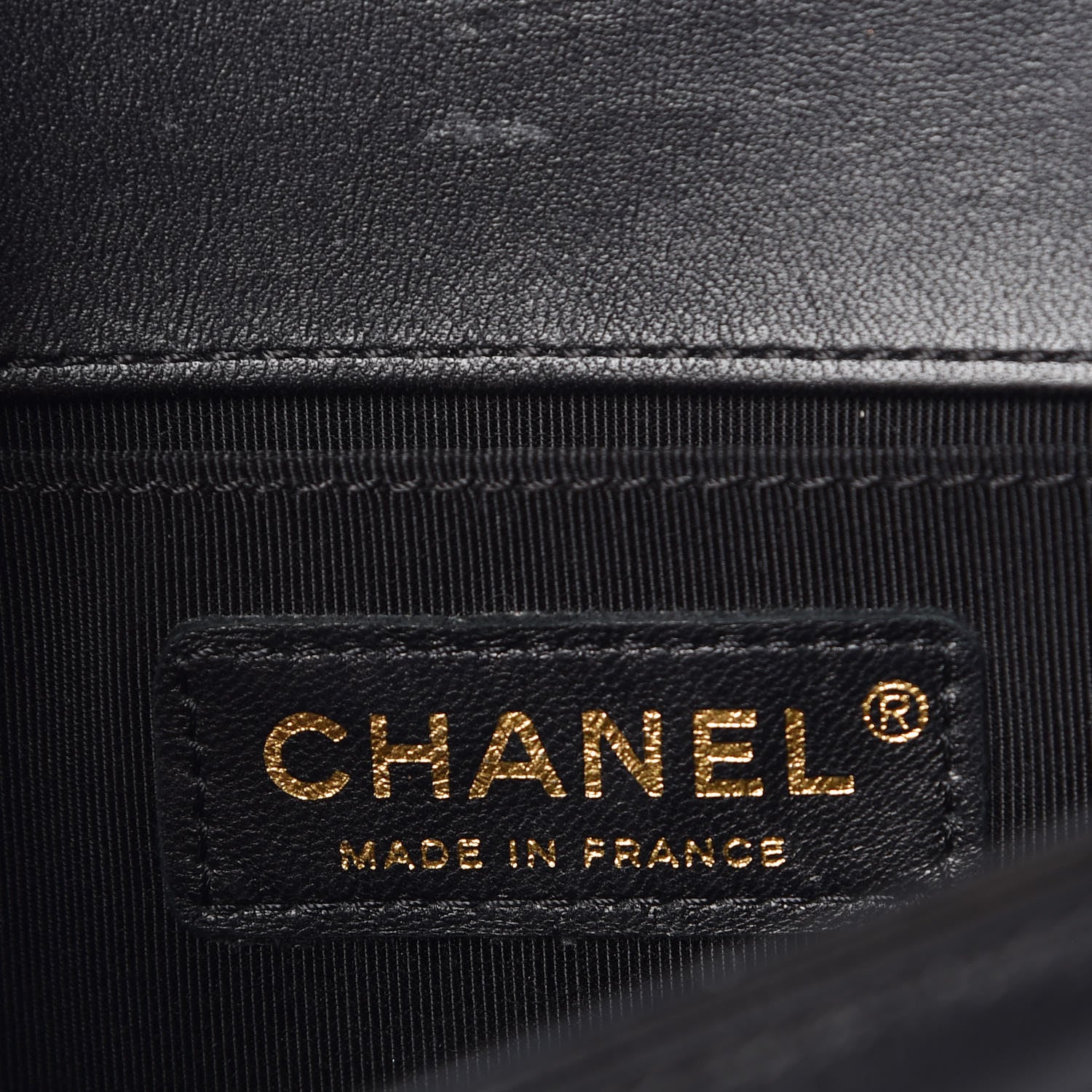 Chanel Lambskin Quilted Small Boy Flap Black 6 of 13