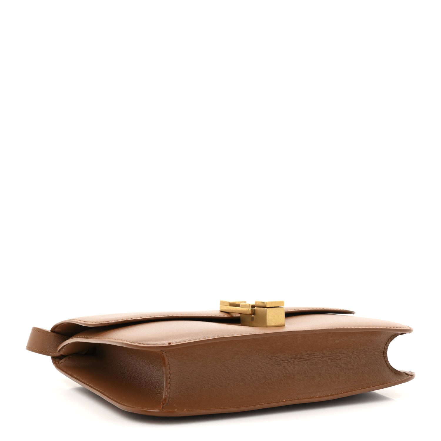 Saint Laurent Smooth Calfskin Carre Satchel Brick 4 of 12