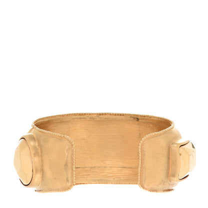 Chanel Metal CC Cuff Gold 3 of 3