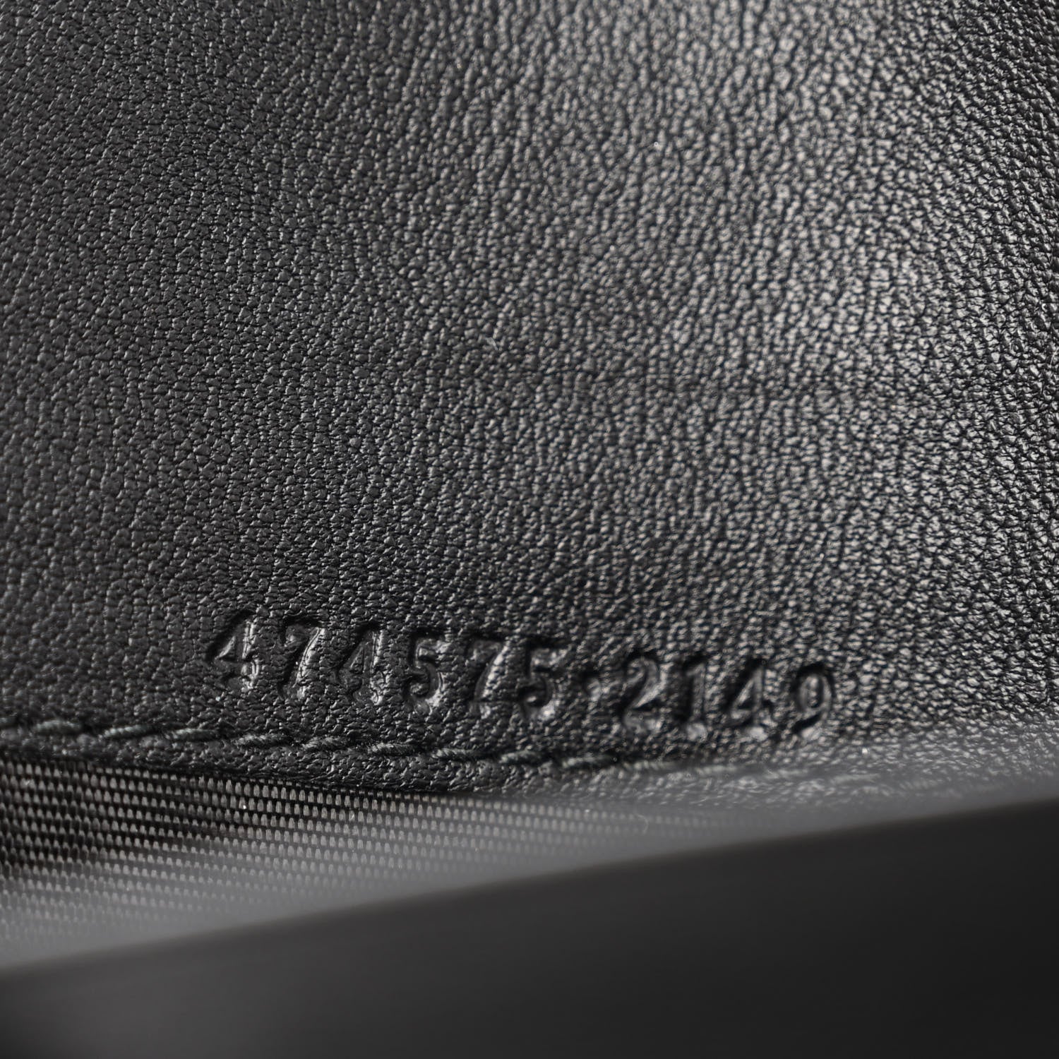 Gucci Velvet Matelasse GG Marmont Chain Wallet Black 7 of 12