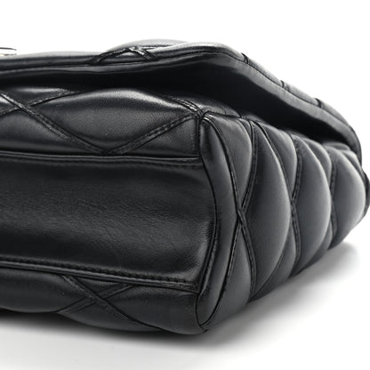 Louis Vuitton Lambskin Malletage GO-14 MM Black 9 of 10