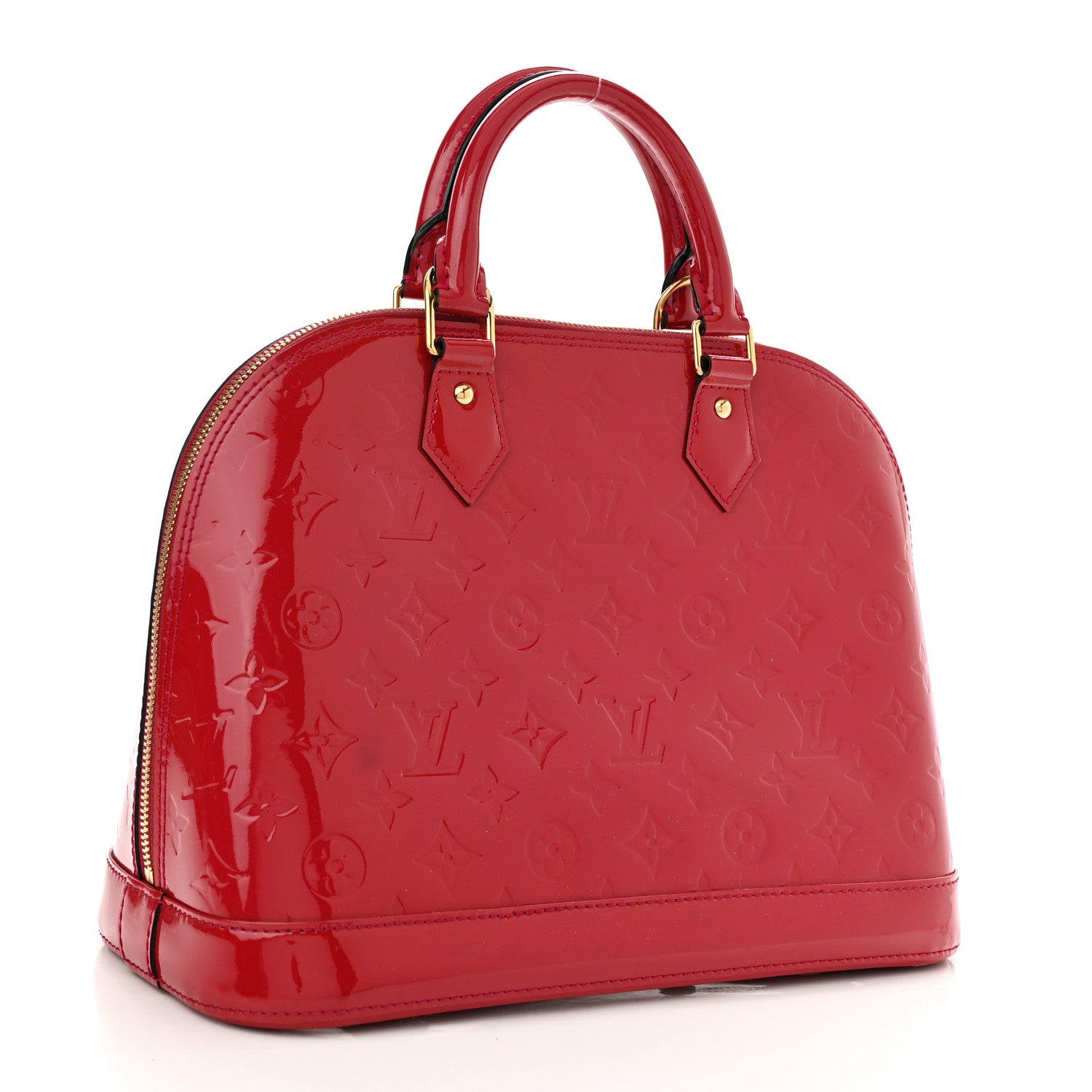 Louis Vuitton Vernis Alma PM Cherry 2 of 10