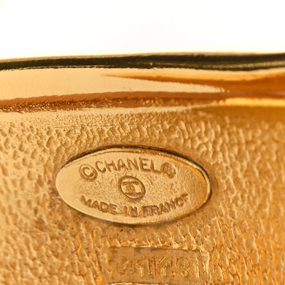 Chanel Quilted Cut Out Cuff Gold 4 of 4