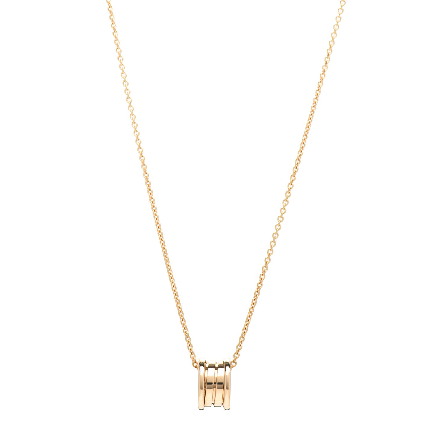 18K Yellow Gold B.Zero1 Pendant Necklace