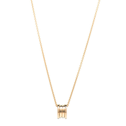 Bulgari 18K Yellow Gold B.Zero1 Pendant Necklace 1 of 5