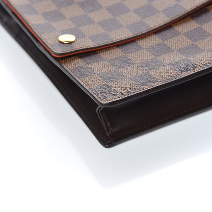 Louis Vuitton Damier Ebene Portobello Travel Shoulder Bag 8 of 9