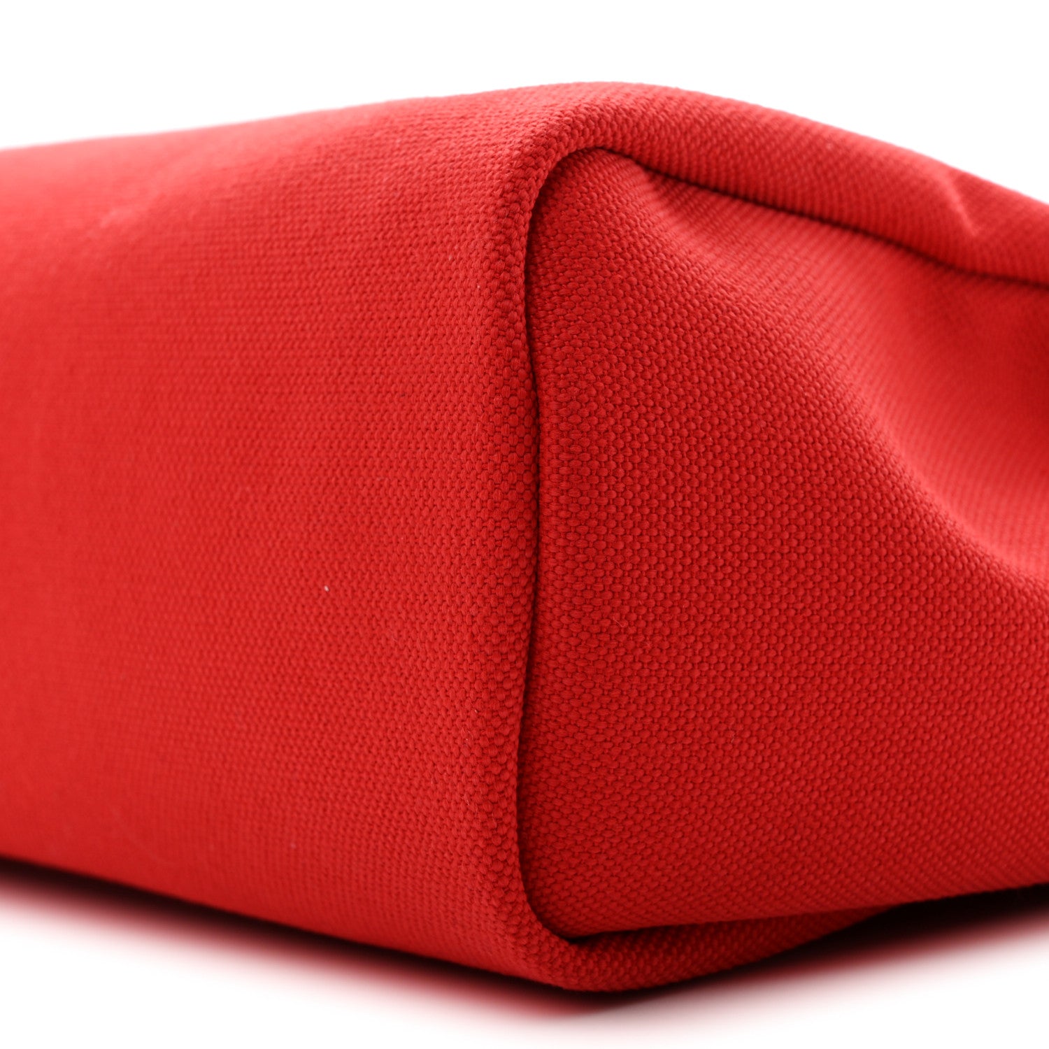 Hermes Military Toile Vache Hunter Herbag Zip Retourne 31 PM Rouge Radieux Rouge H 12 of 13