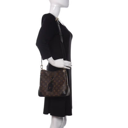 Louis Vuitton Monogram Odeon PM Black 2 of 10