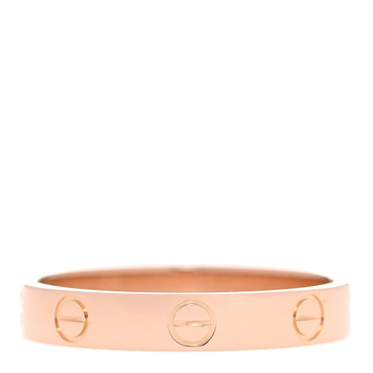 Cartier 18K Pink Gold 3.5mm LOVE Wedding Band Ring 58 8.25 1 of 4
