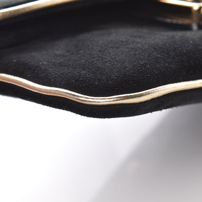 Louis Vuitton Suede SC Slim Clutch Coal 8 of 14