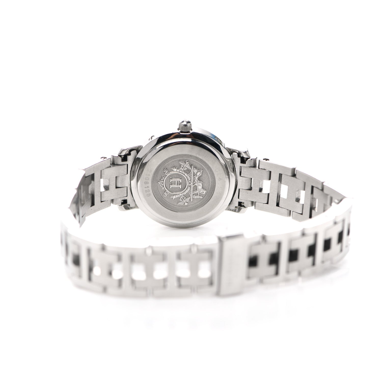Stainless Steel 24mm Clipper Quartz Watch White