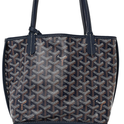 Goyard Goyardine Reversible Mini Anjou Navy 11 of 16