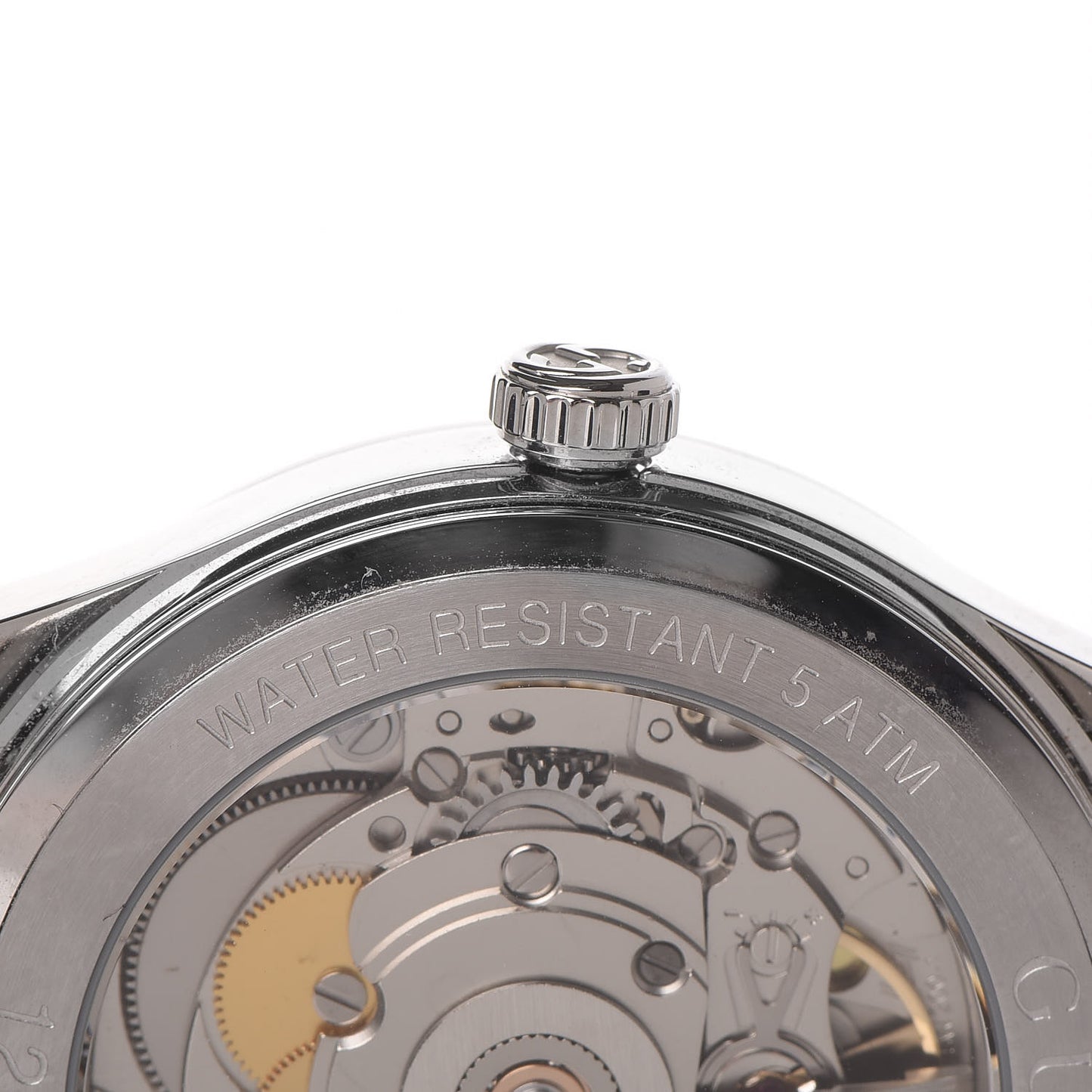 Stainless Steel Alligator 38mm G-Timeless Charm Automatic Watch Black