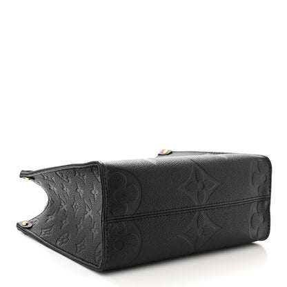 Louis Vuitton Empreinte Monogram Giant Onthego PM Black 4 of 9