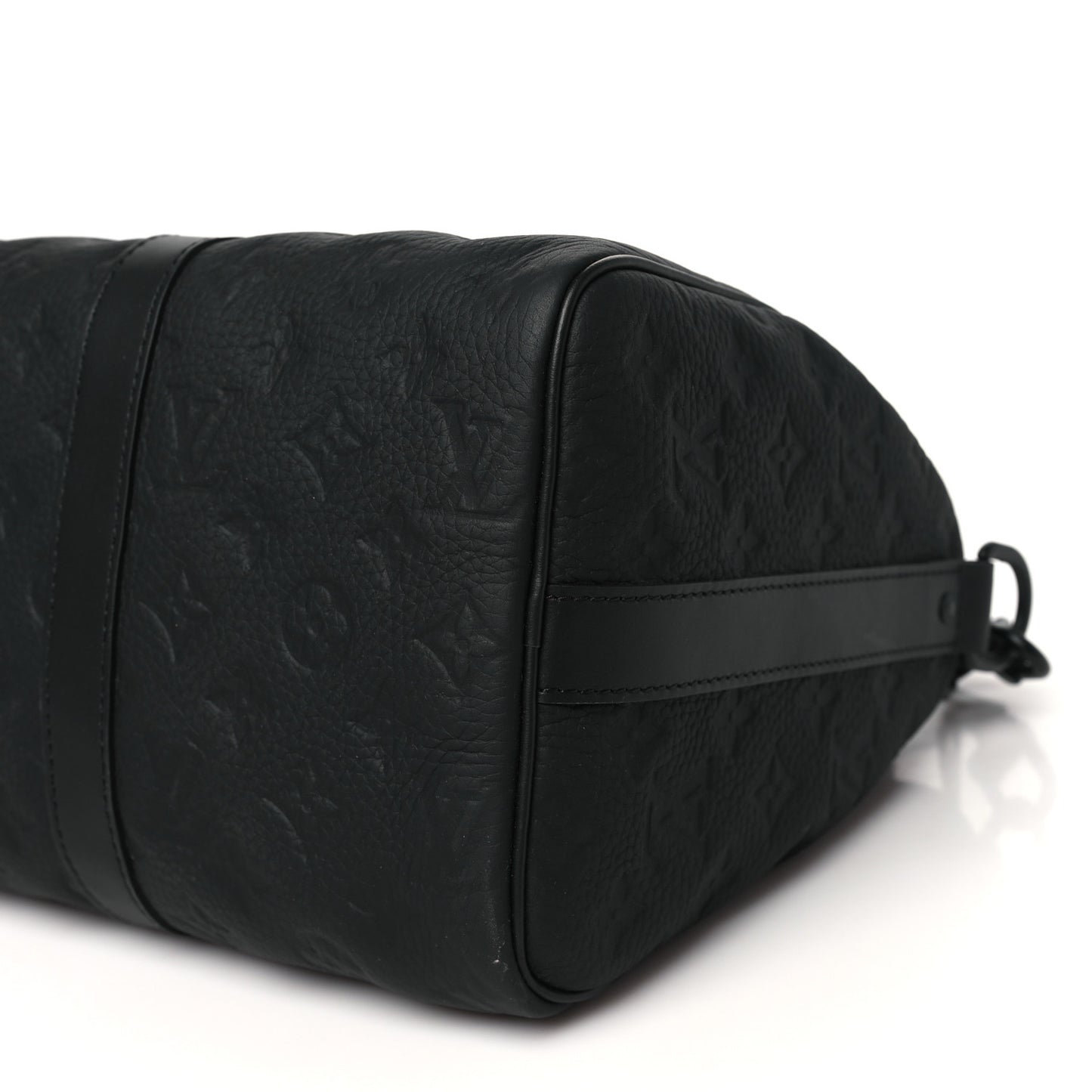 Monogram Taurillon Keepall Bandouliere 35 Black