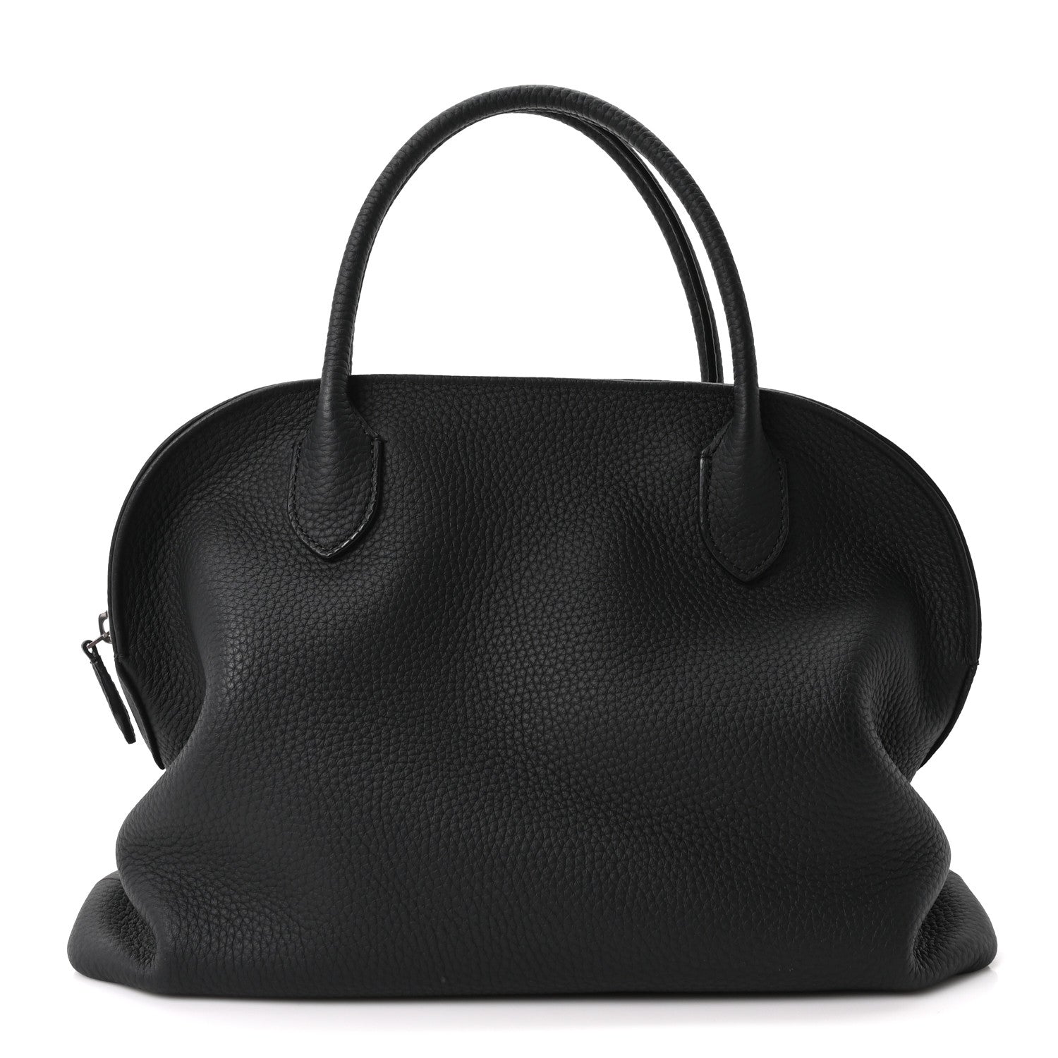 The Row Matte Grained Calfskin Agnes Bag Black 1 of 9