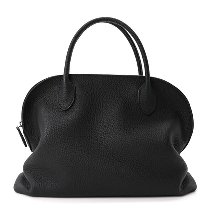 The Row Matte Grained Calfskin Agnes Bag Black 1 of 9