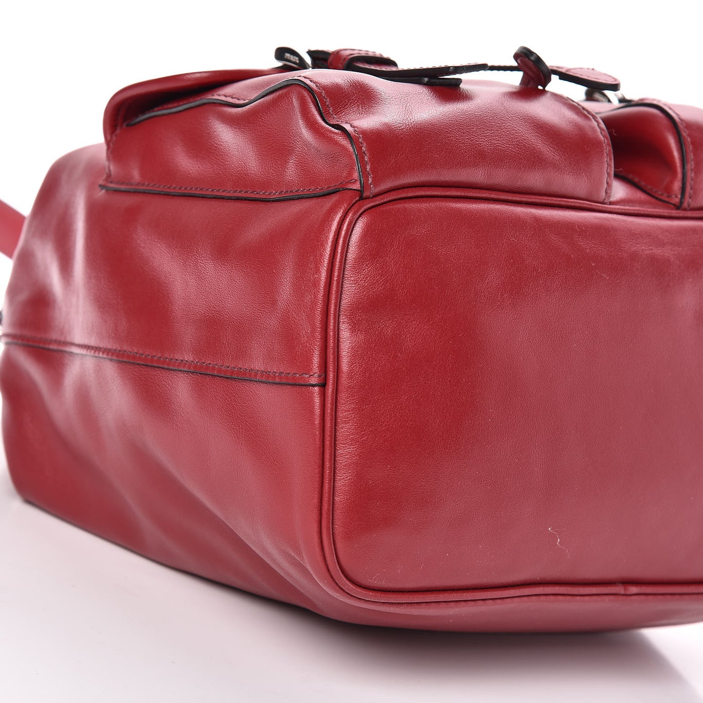 Soft Calf Shoulder Bag Rubino