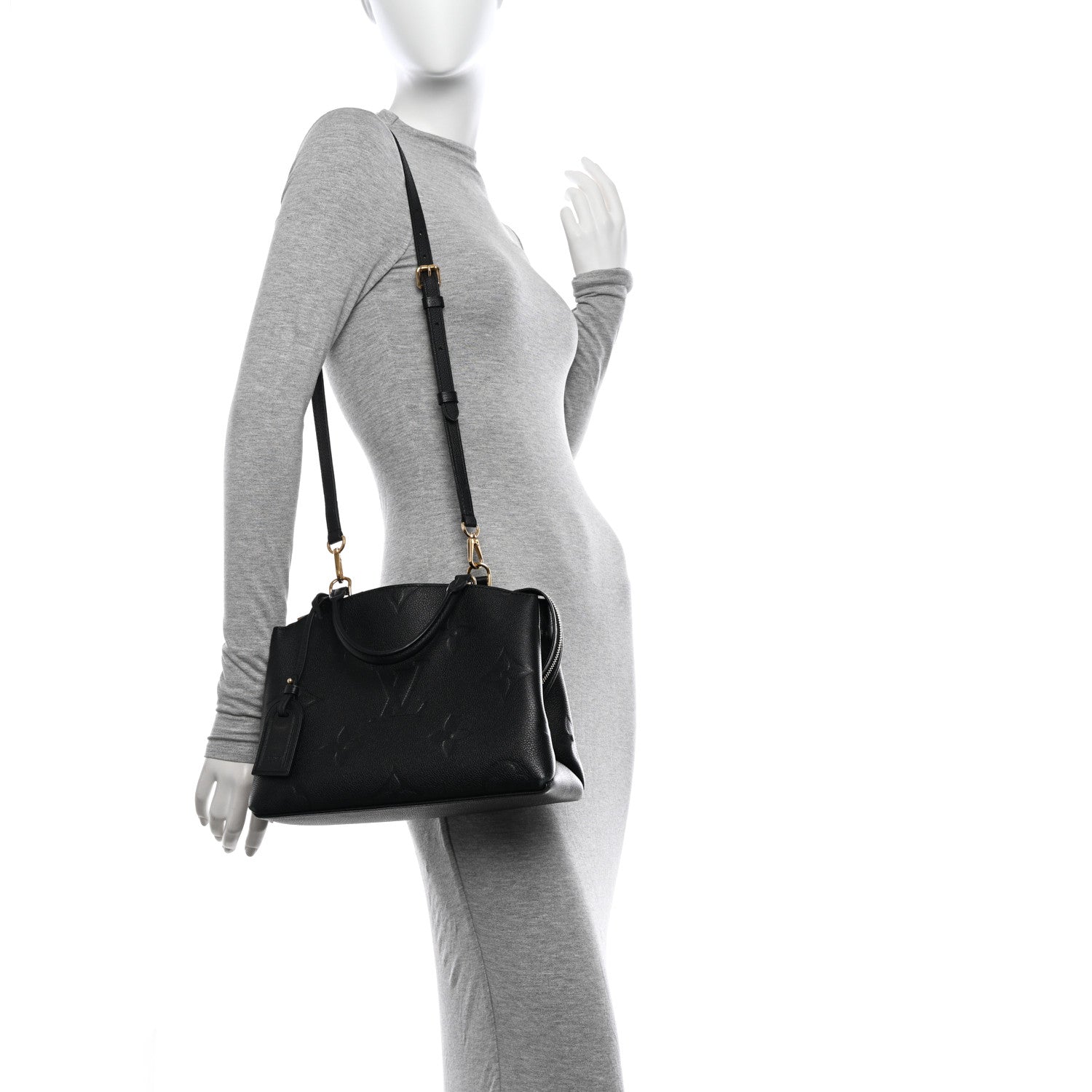 Louis Vuitton Empreinte Monogram Giant Petit Palais Black 2 of 14