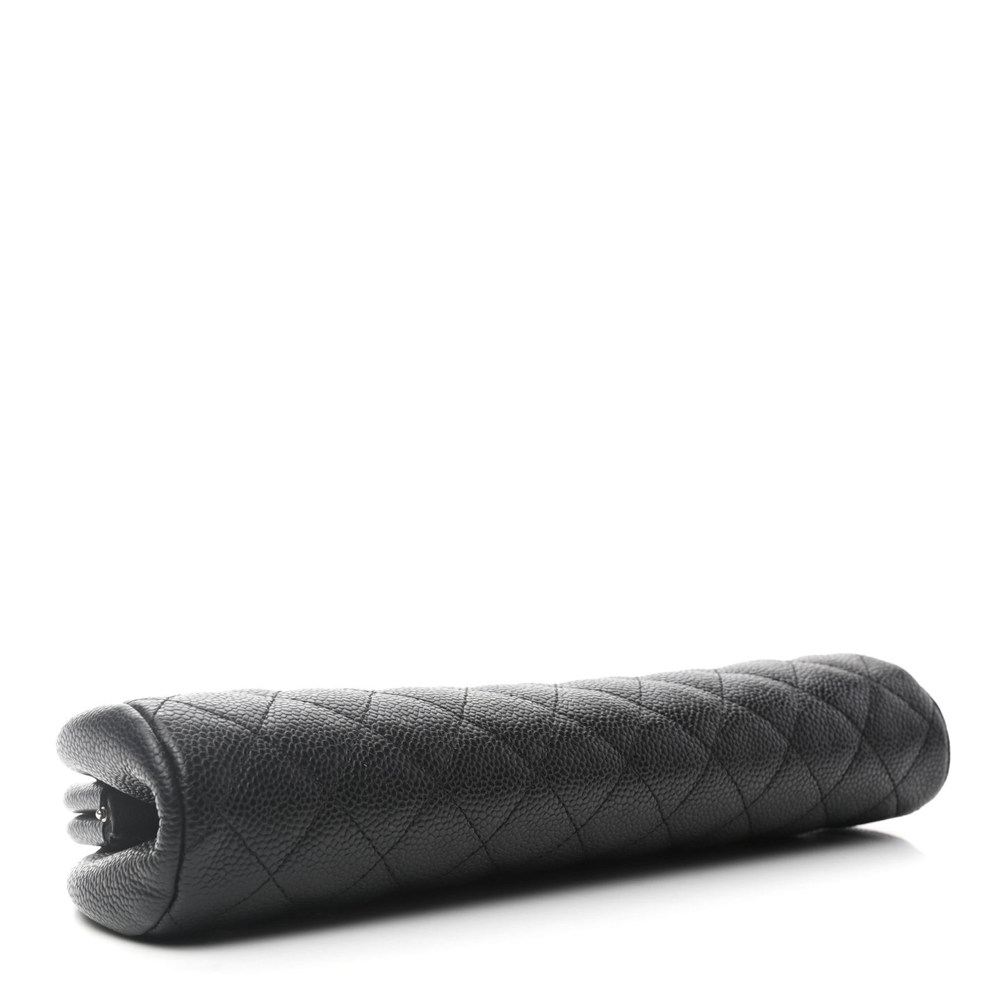 Caviar Quilted Timeless Clutch Black