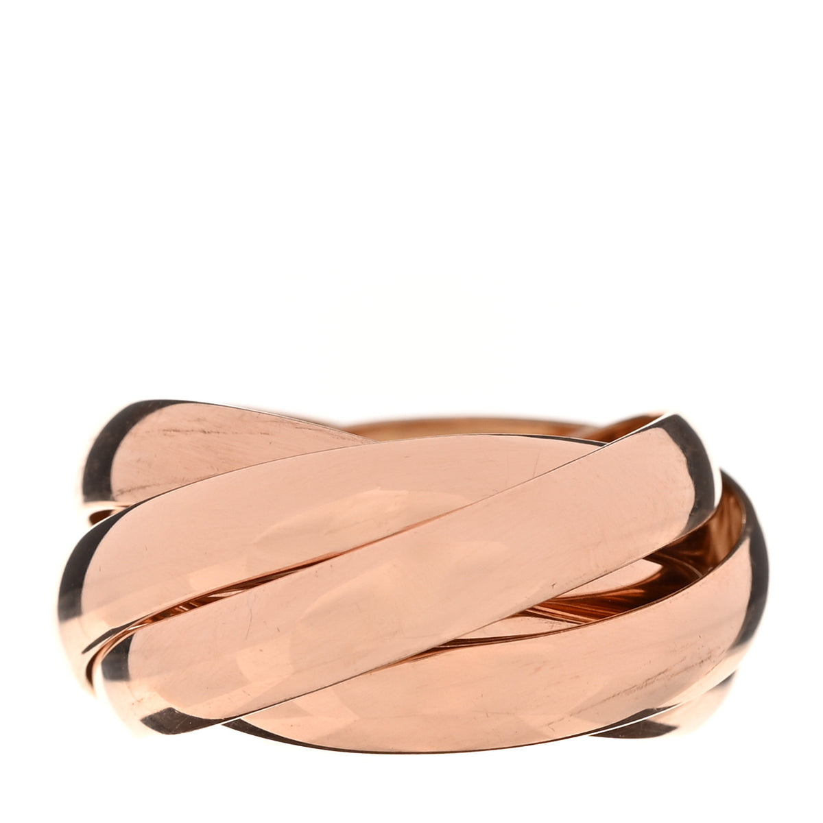 Tiffany 18K Rose Gold Paloma's Melody Five-Band Ring 56 7.5 1 of 4