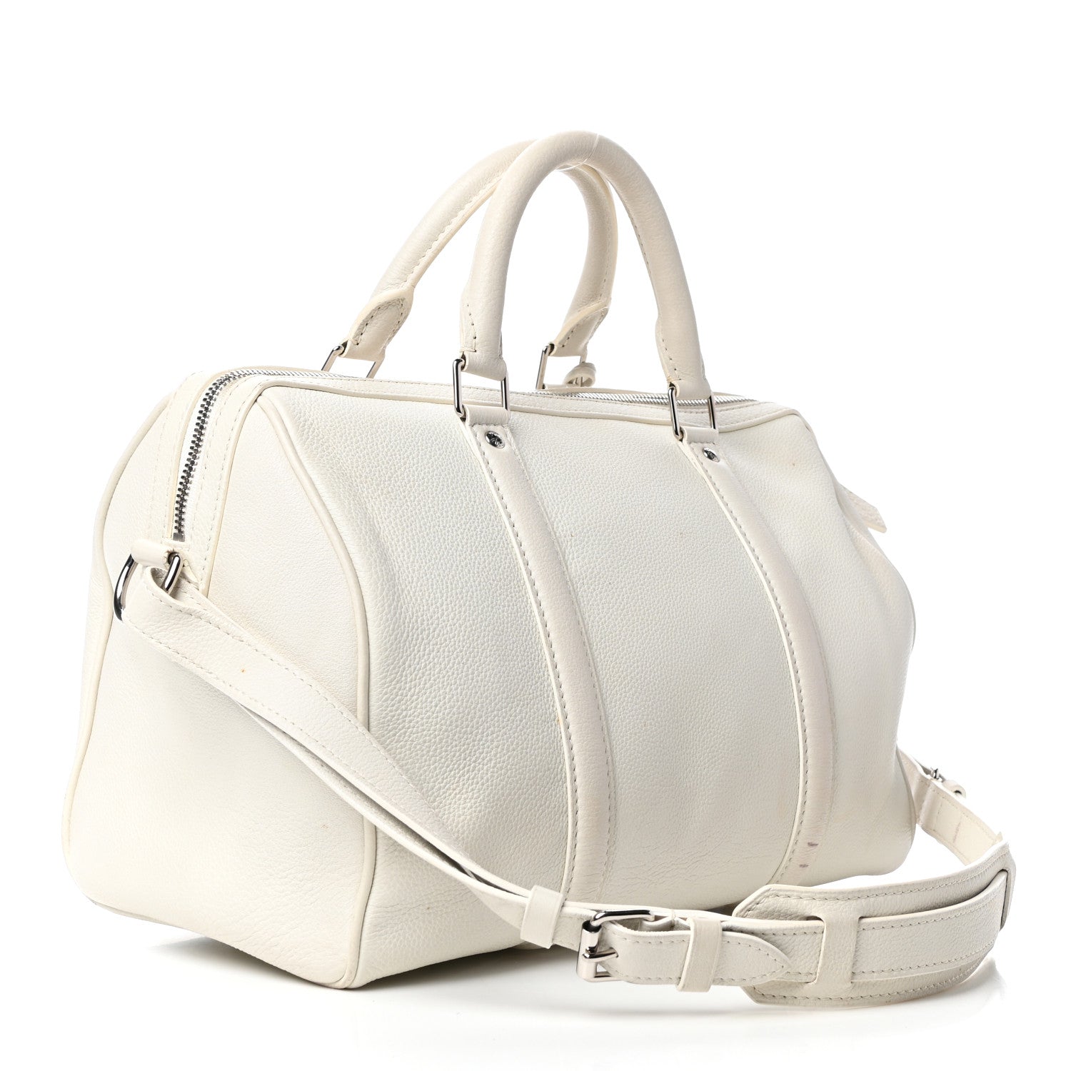 Louis Vuitton Veau Cachemire SC Bag PM White 3 of 12