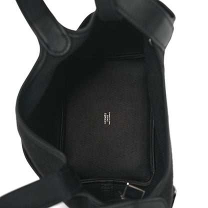 Hermes Toile Goeland Swift Cargo Picotin Lock 18 Black 5 of 10