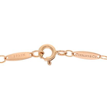 Tiffany 18K Rose Gold Diamond Elsa Peretti Diamonds by the Yard Lariat Necklace 4 of 5