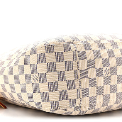 Louis Vuitton Damier Azur Slouchy MM 8 of 9