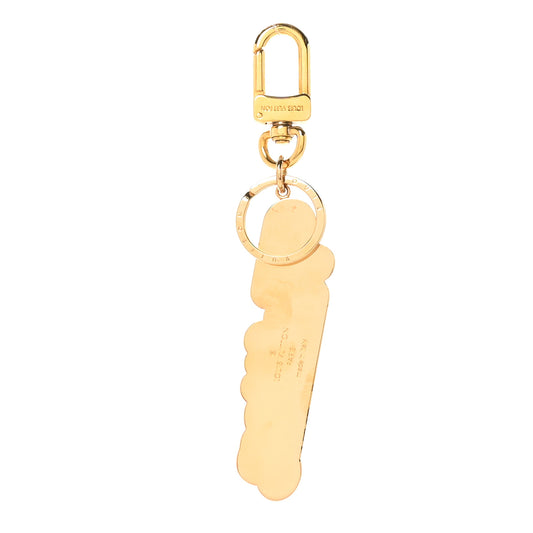 New Wave Bag Charm Key Holder Multicolor