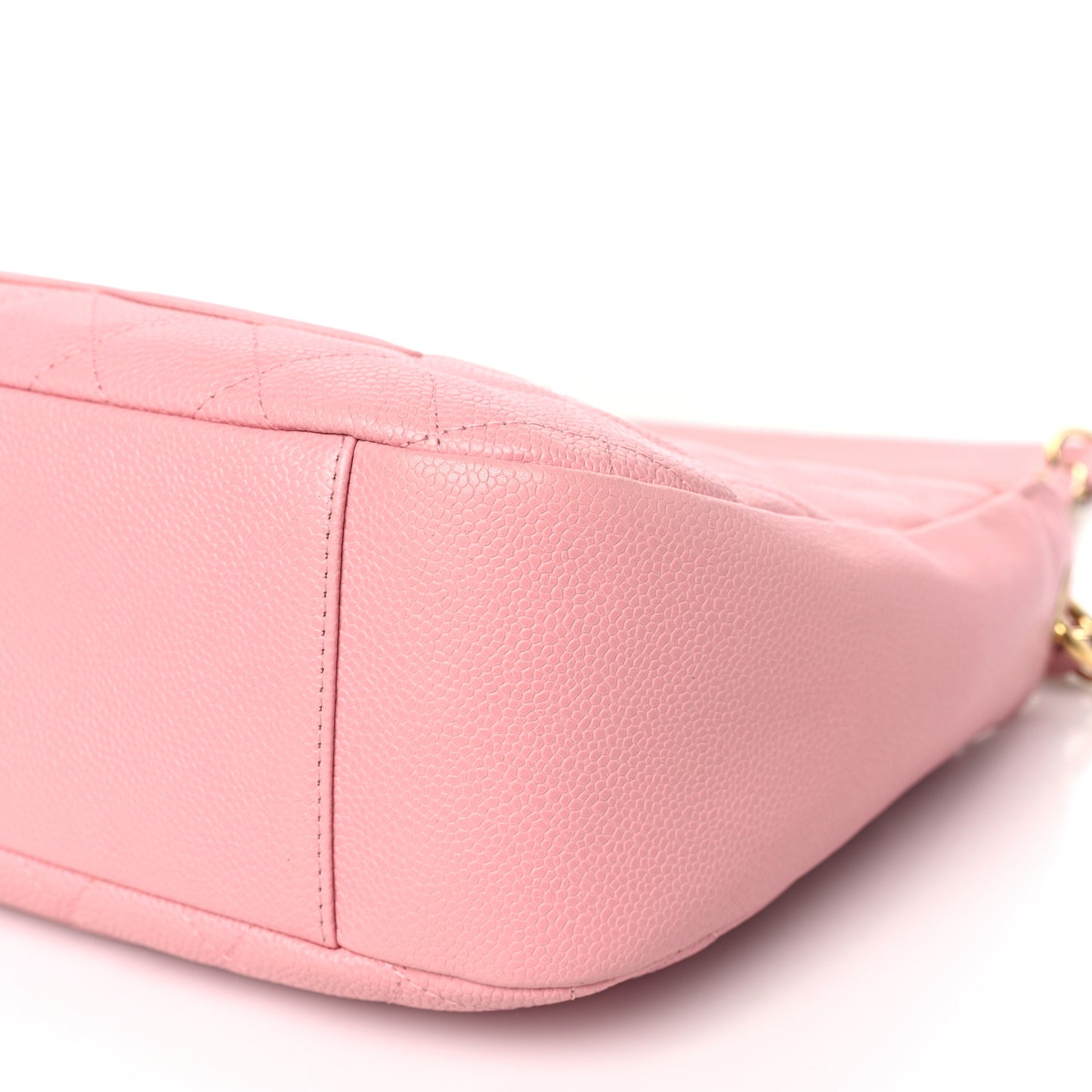 Caviar Quilted Timeless CC Shoulder Bag Pink