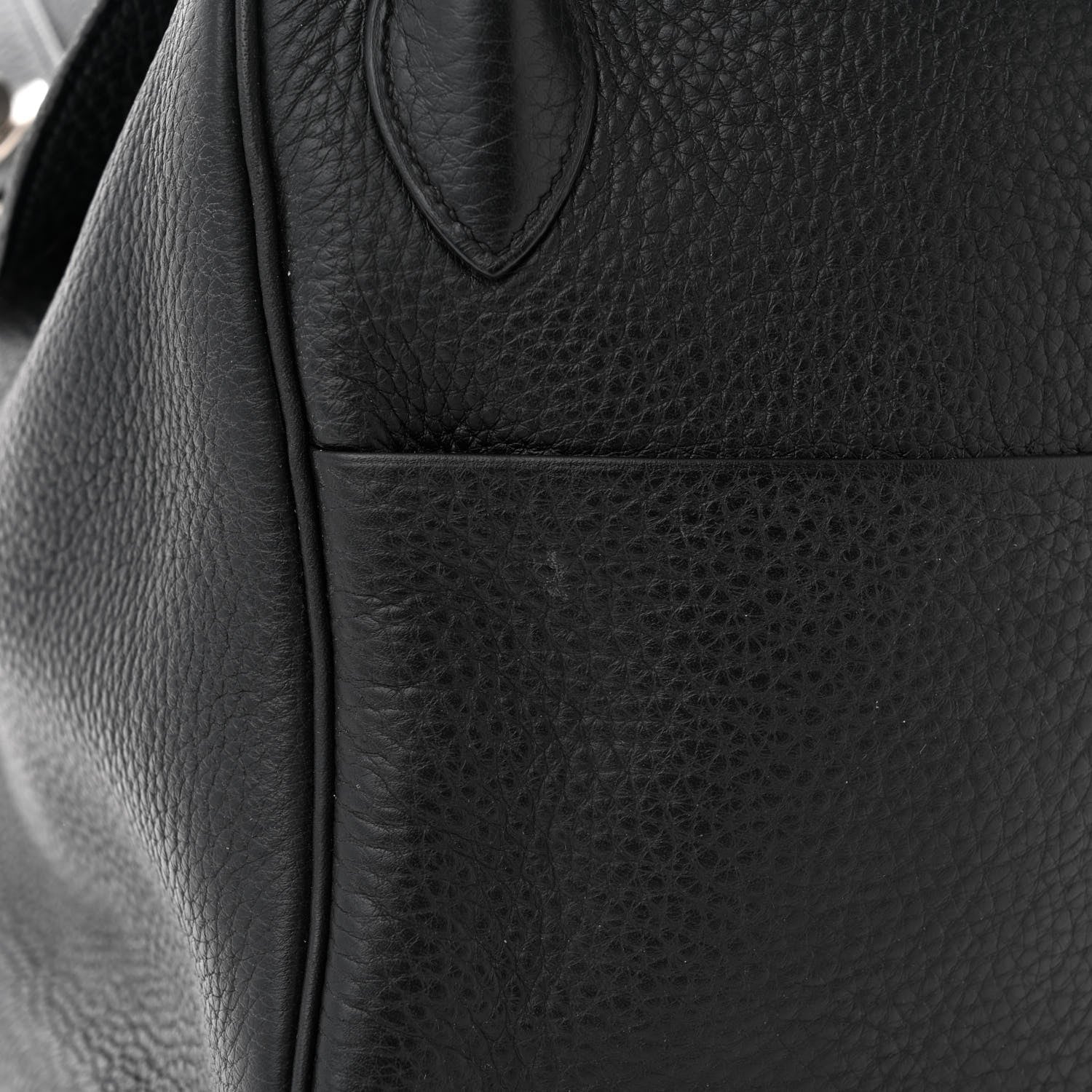 Hermes Taurillon Clemence Lindy 34 Black 11 of 12