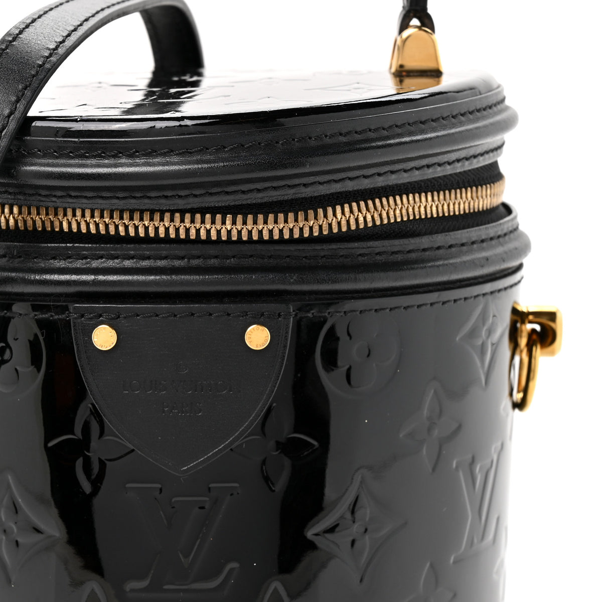 Louis Vuitton Vernis Cannes Black 7 of 9
