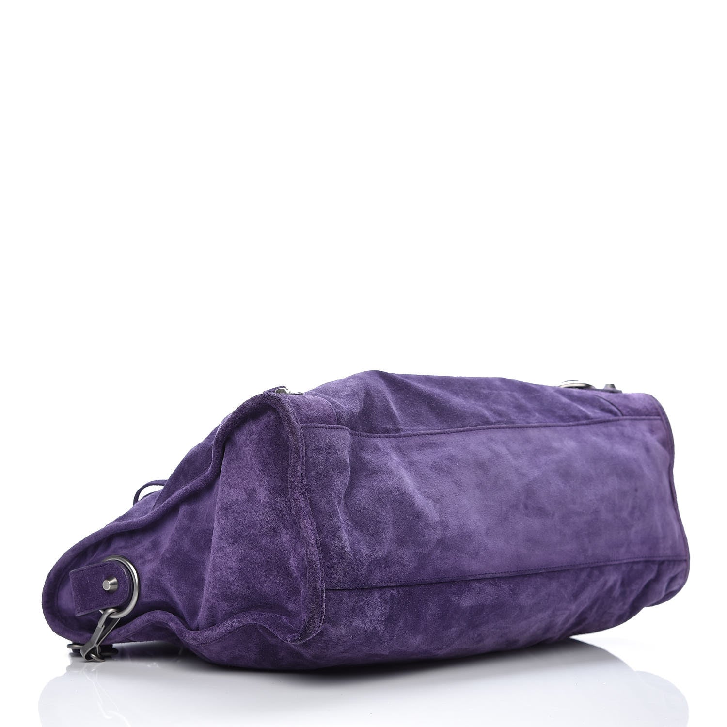 Balenciaga Baby Daim Suede Classic Silver Hardware City Purple 4 of 11