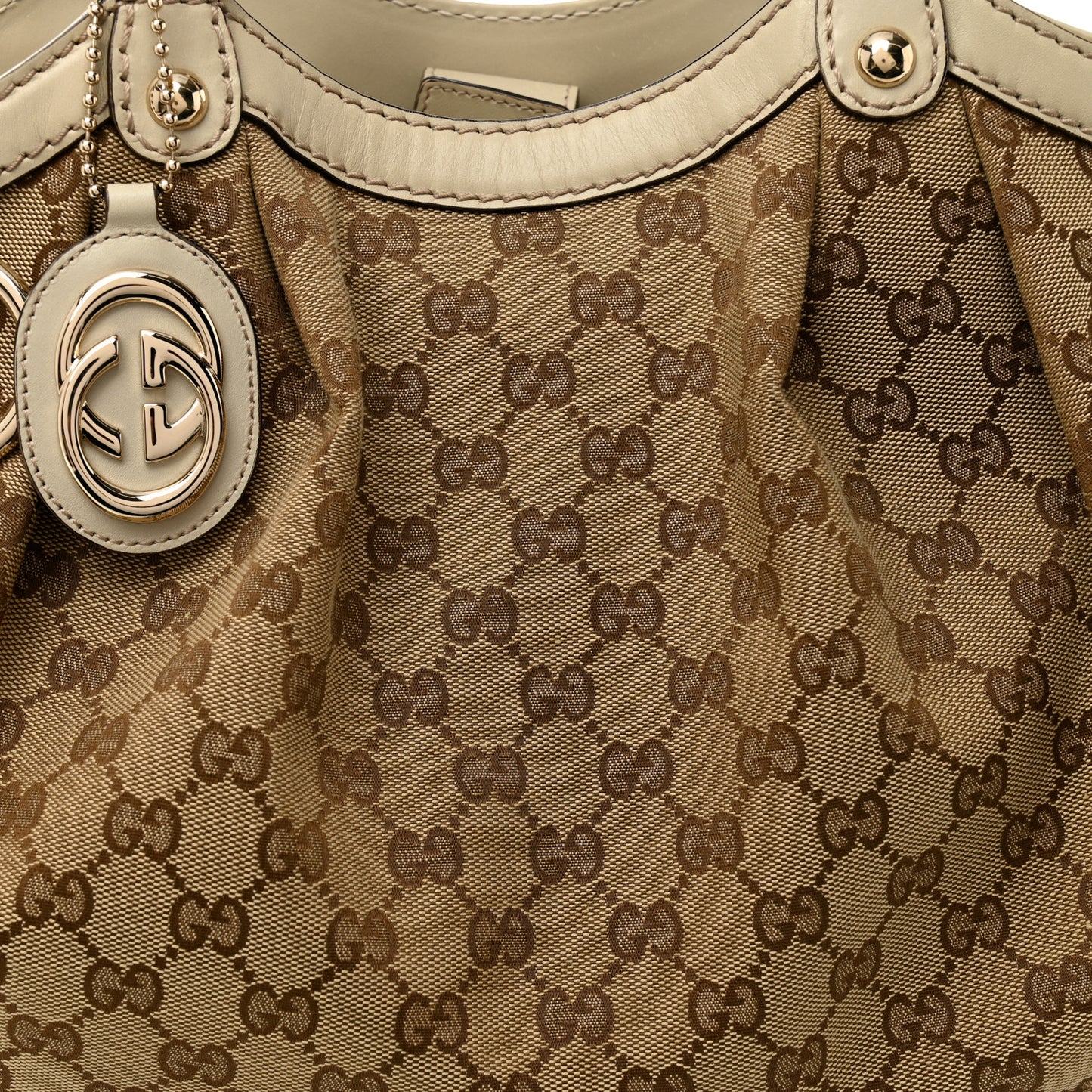 Monogram Medium Sukey Tote Off White