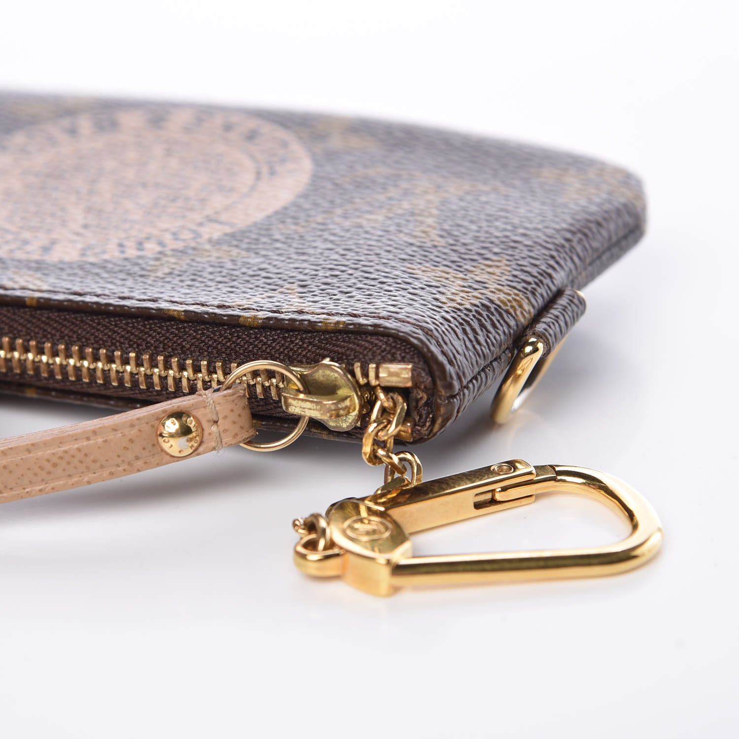 Louis Vuitton Monogram Complice Trunks and Bags Key Pouch Beige 10 of 11