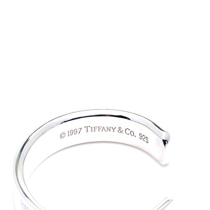 Tiffany Sterling Silver 1837 Cuff Bracelet 5 of 6