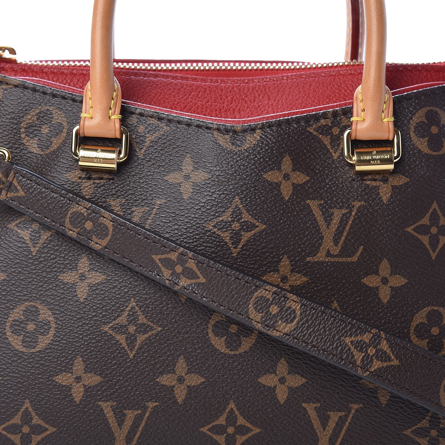Louis Vuitton Monogram Pallas BB Cherry 10 of 14