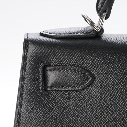 Hermes Epsom Kelly Sellier 28 Black 37 of 38