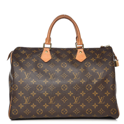 Louis Vuitton Monogram Speedy 35 1 of 13