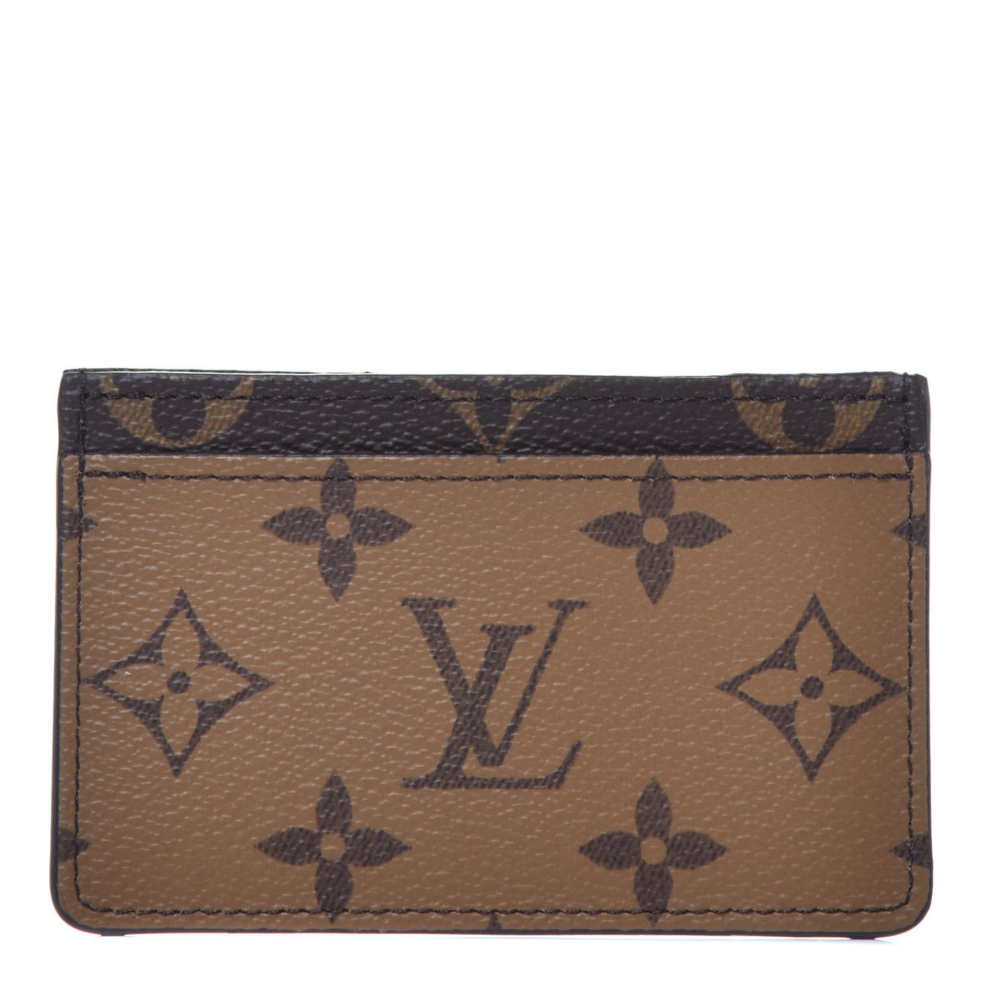 Reverse Monogram Card Holder