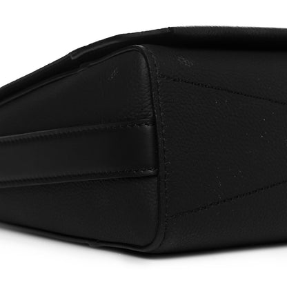Louis Vuitton Calfskin Aerogram Messenger Black 4 of 15
