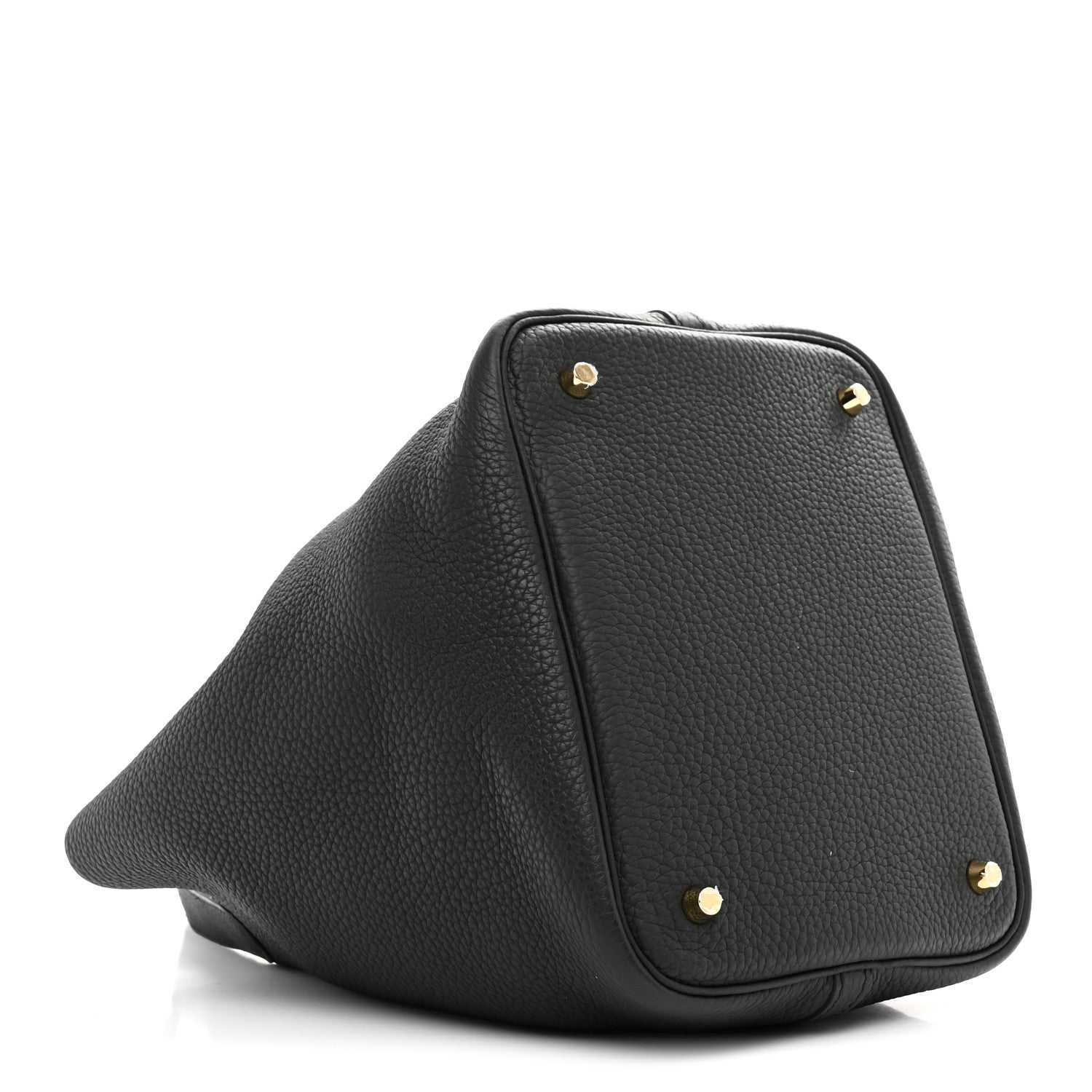 Hermes Taurillon Clemence Picotin Lock 22 MM Black 4 of 11