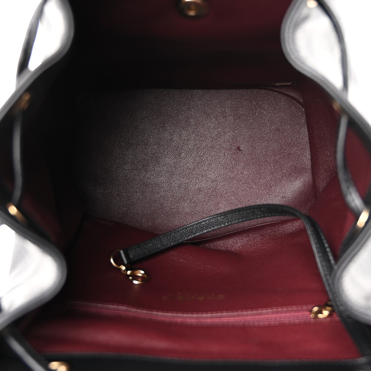 Chanel Caviar Quilted Business Affinity Backpack Black 5 of 10